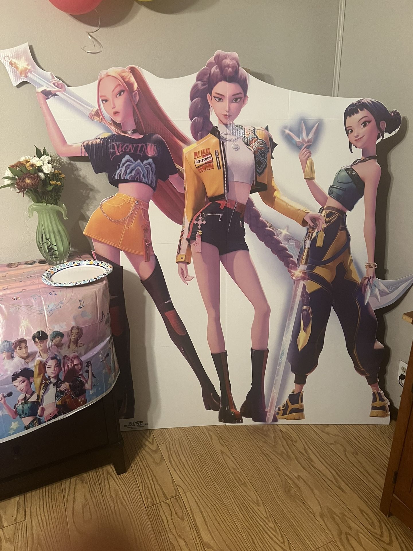 K Pop Demon Hunter Cardboard Cut Out