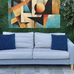 FREE DELIVERY 🚚 IKEA Karlstad Slipcover Starter Couch