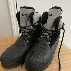 Western Chief Arctic Track Black Men’s Snow Boots - Size 11