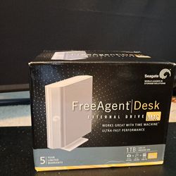 Seagate FreeAgent Desk for Mac External Hard Drive