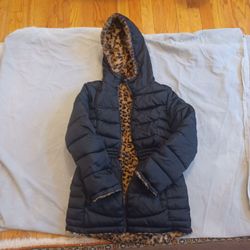Steve Madden reversible girl's winter coat