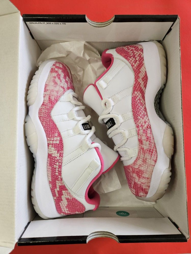 Jordan 11 Low Pink Snakeskin Size 7.5,New Products : American Fashion Style Bags On Sale