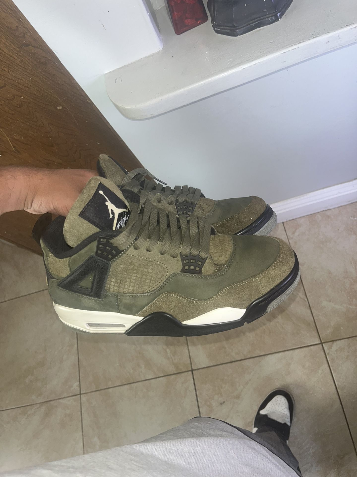 Olive Green Jordan 4