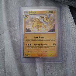 Jolteon Pokemon Card, Normal Color, Normal Size