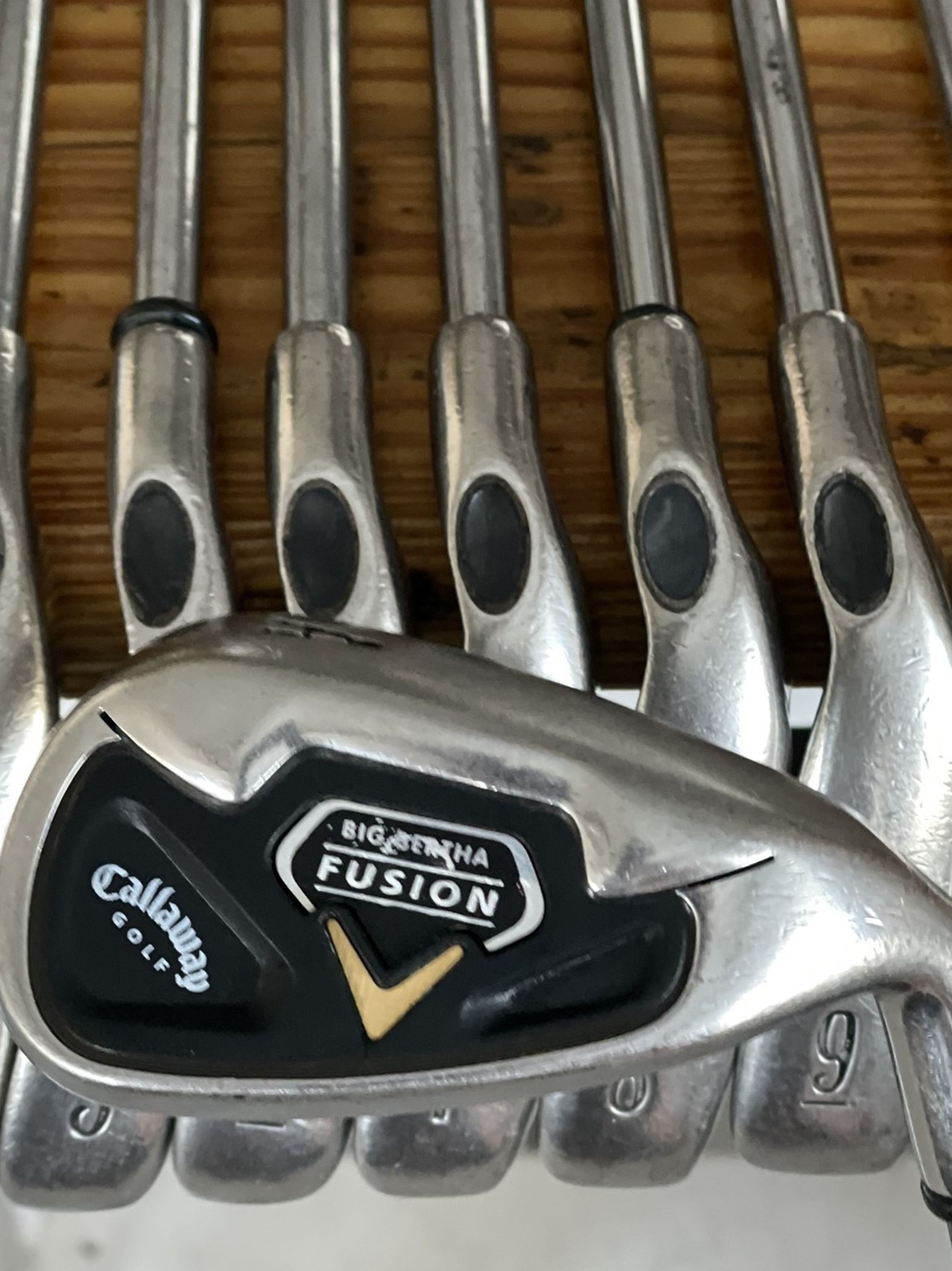 Callaway Fusion Irons - Great Condition Golf Clubs