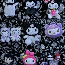 Sanrio plushies