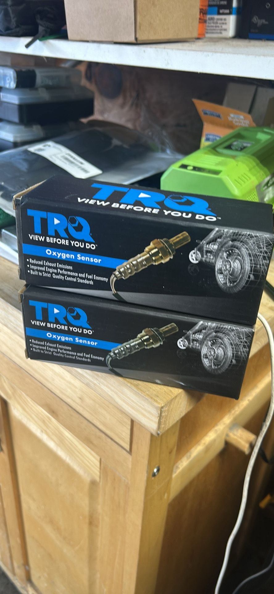 TRQ Upstream and Downstream Oxygen Sensors For 2018-21 Ford Mustang Ecoboost $50 Open Box