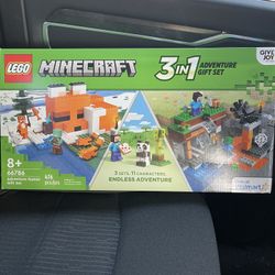 Minecraft Lego Set 3 In 1
