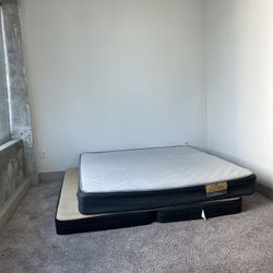 Used King Box springs & mattress