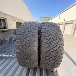 LT 275/65/18 BFG KO3 80%+ Tread (2)