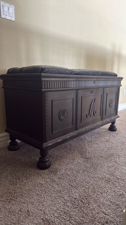 Edward Roos cedar hope chest