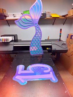 Acrylic Cutout Sign Decoration Led’s, mdf
