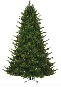 GE
7.5 ft. Just Cut Canadian 1-Plug Artificial Christmas Tree with Dual Color LED