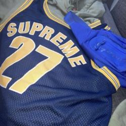 Supreme Hoody Jersey & Fanny Pack