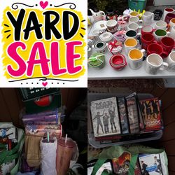 SATURDAY YARD SALE 5/16 8AM-12PM