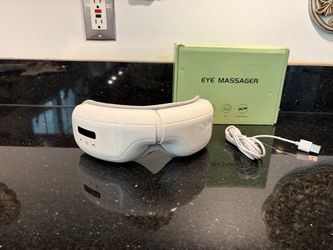 Eye Massager with Bluetooth and Heat Various Massage Modes Rechargeable
