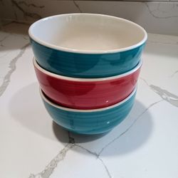 Set of 3 Graydon Hall  Bowls