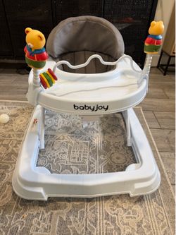 Baby Walker White Excellent Condition
