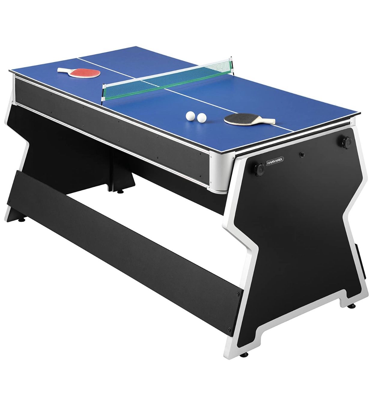 Harvard G05633W 3-in-One 5-Foot Flip Table ( Air Hockey , Billiards, Table Tennis)