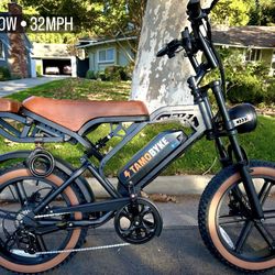 🔥 32 MPH Electric Bike / E-Bike | Fat Tire | Full Suspension