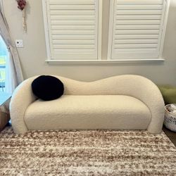 CLEARANCE stylish cozy couch from living space