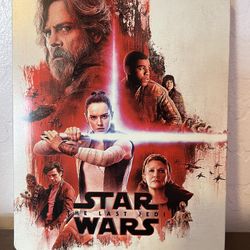STAR WARS THE LAST JEDI STEEL BOOK