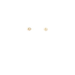 14K Yellow Gold Ball Stud Earrings