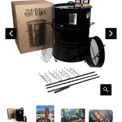 PBX ( THE LARGEST SIZE) PIT BARREL COOKER!! Bbq ,Grill, Smoker!