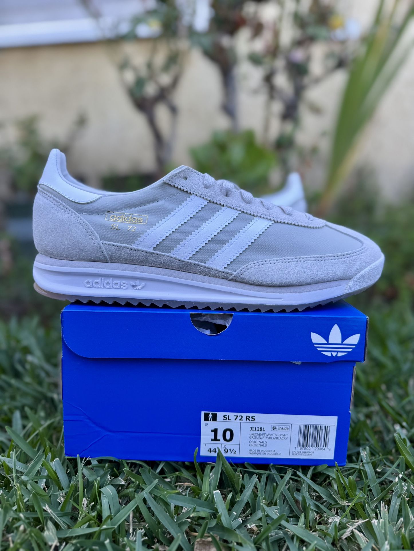 Adidas SL 72 Rs Grey Cloud White New
