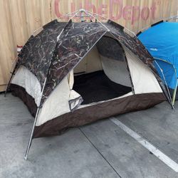 New In Box 3 Person Pop Up Instant Camping Family Tent Sets Up In Minutes