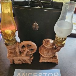 Antique oil Lantern, never Used Or Fired