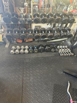 Dumbbell Set With Stand