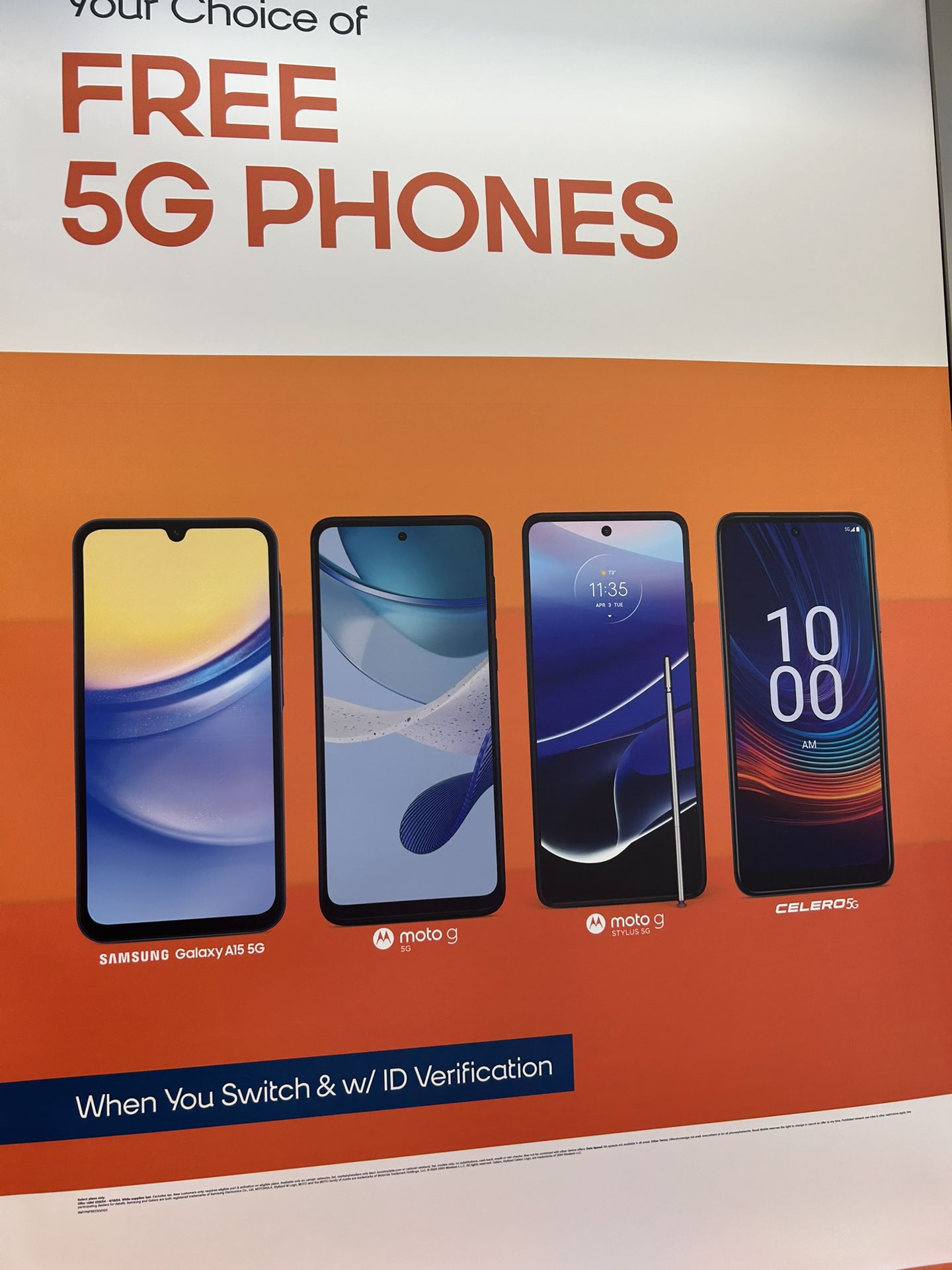 Get Free Phones When You Switch!