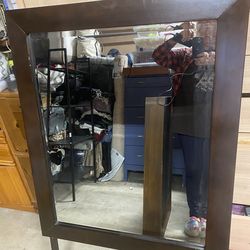 Large beveled mirror!