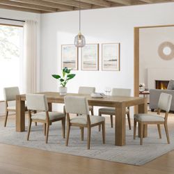 Costco Cowen Dining Table and 6 Chairs $750/7pcs