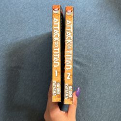 Attack On Titan: books 1 and 2