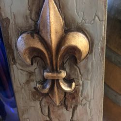 Fleur De Lis Plaque 