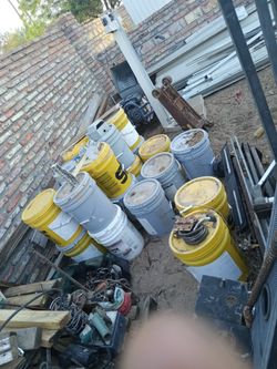 Paint Buckets $10 Each Assorted Colors