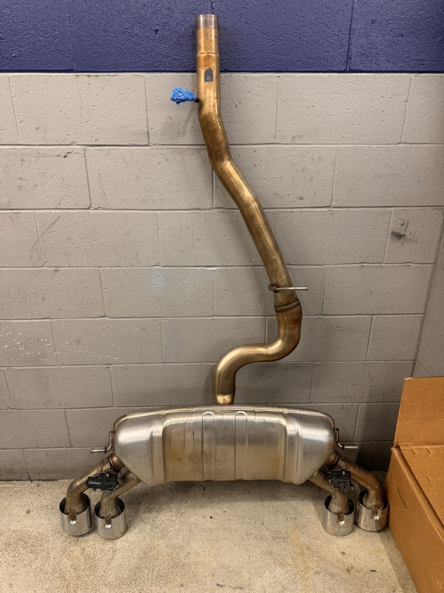 MK8 Golf R Exhaust With Valves