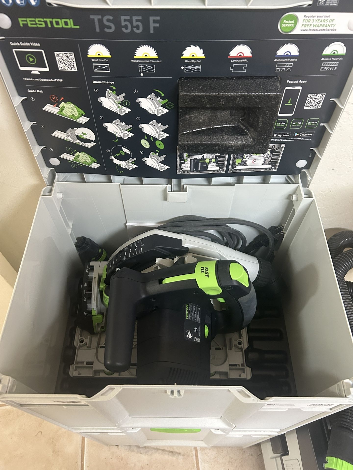 Festool Track saw Ts55