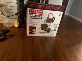 Gas pressure washer