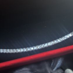 Lab Grown Diamond Tennis Bracelet 7.5 Inch