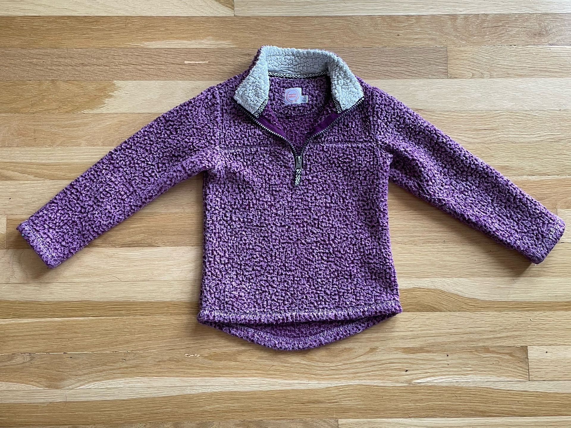 Fleece sweater for toddler