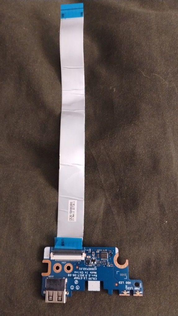 HP 15-BS Series Laptop Card Reader USB Board