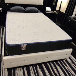 Queen Size Mattress 10 Inches Thick New From Factory Quality & Comfort Also Available Twin-Full-King Delivery 🚚 Available 