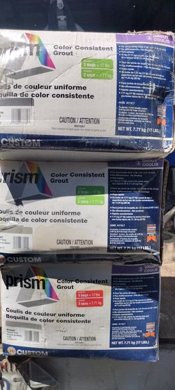 Prism Color Consistent Grout 2 Color Oyster Gray 1winter Gray