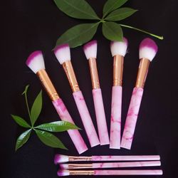 Marble Brushes 10 Pc
