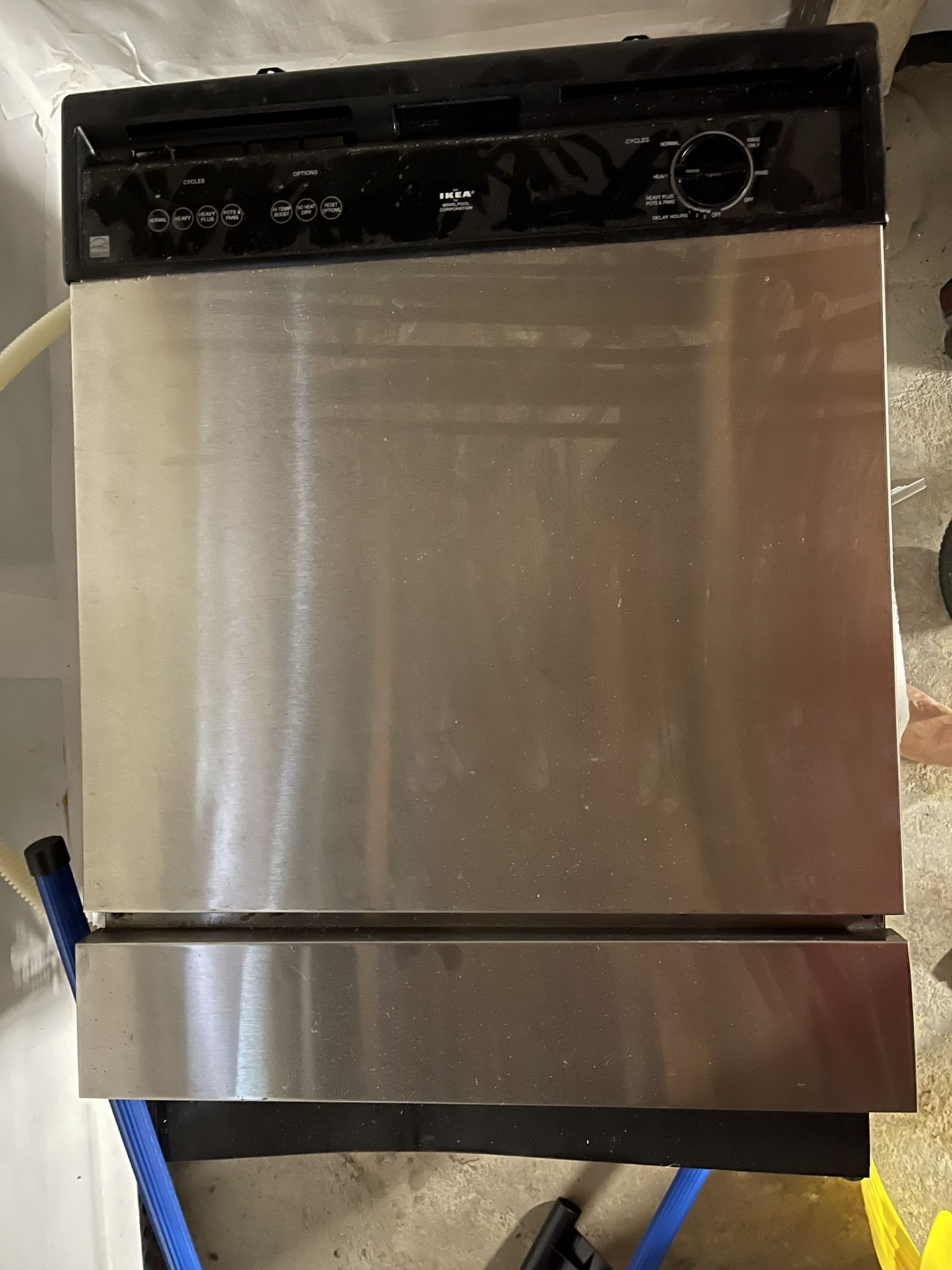 Stainless Dishwasher.
