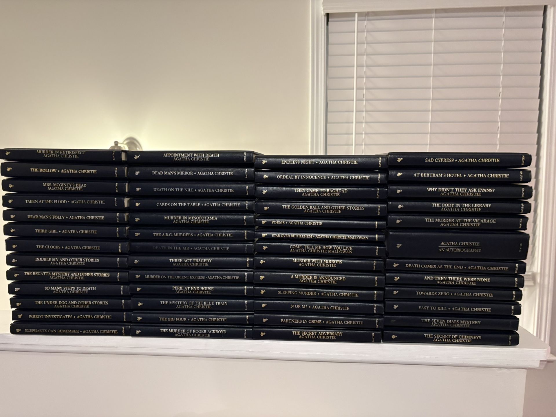 Lot Of Agatha Christie Books