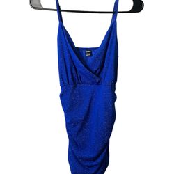 Blue Sparkly SHEIN Dress Size Small